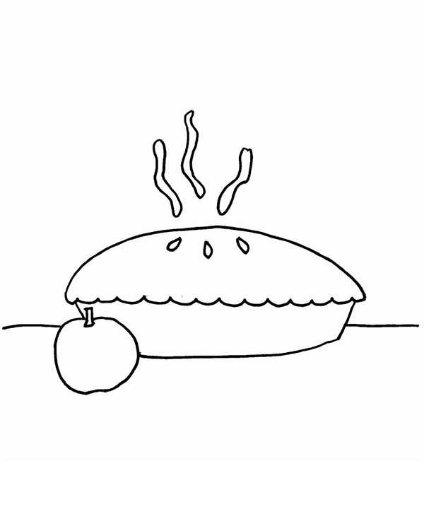 Рисунок пирога