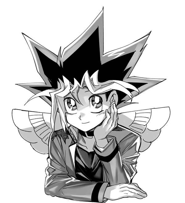 Юги Муто Абсолютная Раскраска из YuGiOh
