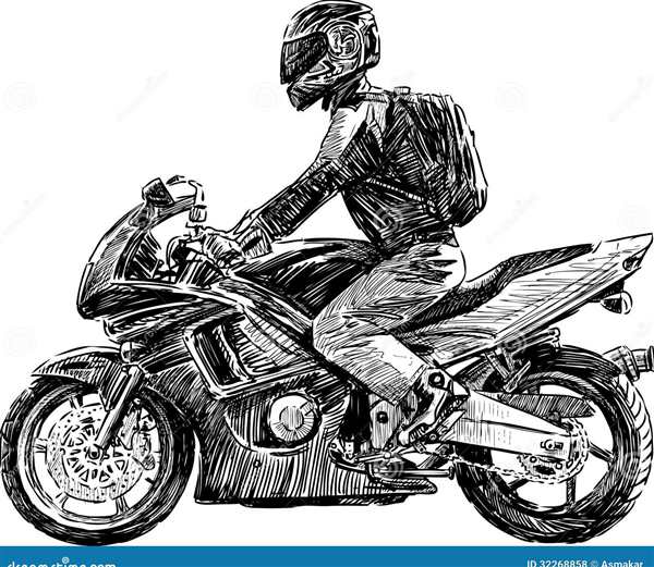 Раскраска мотоциклов Honda CBR