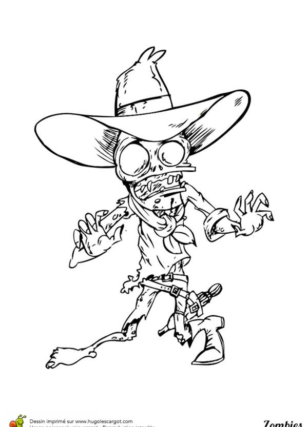 Раскраска Plants vs Zombies 2
